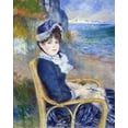 thumbnail image 1 of "By the Seashore, 1883 - Renoir CANVAS or PRINT WALL ART", 1 of 1