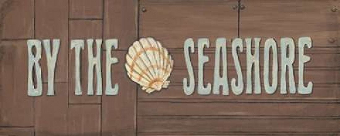 By the Seashore Canvas Art - Jo Moulton (10 x 20)