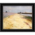 thumbnail image 1 of By the Shore, Walberswick 24x20 Black Ornate Wood Framed Canvas Art by Metcalf, Willard, 1 of 2