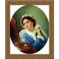 thumbnail image 1 of By the Toilet 20x24 Gold Ornate Wood Framed Canvas Art by Makovsky, Konstantin, 1 of 2