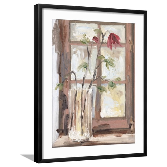 Art.com By the Window I Art Print by Melissa Wang, Black Frame Wall Art, 23" x 29"