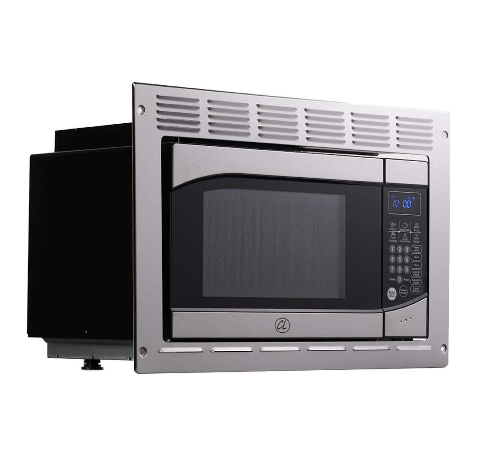 ByEUcuk Freestanding RV/Camper Microwave .9 CuFt Stainless Steel