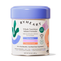 ByHeart Whole Nutrition Powder Infant Formula for 0-12 Months, 24 oz Canister