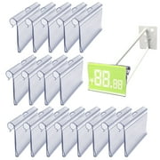 ByPaCrow 100 Pcs Price Tag Label Clip for Retail Price Ticket Tagging Merchandise Shopping Mall Store Shop Wire Shelf Home