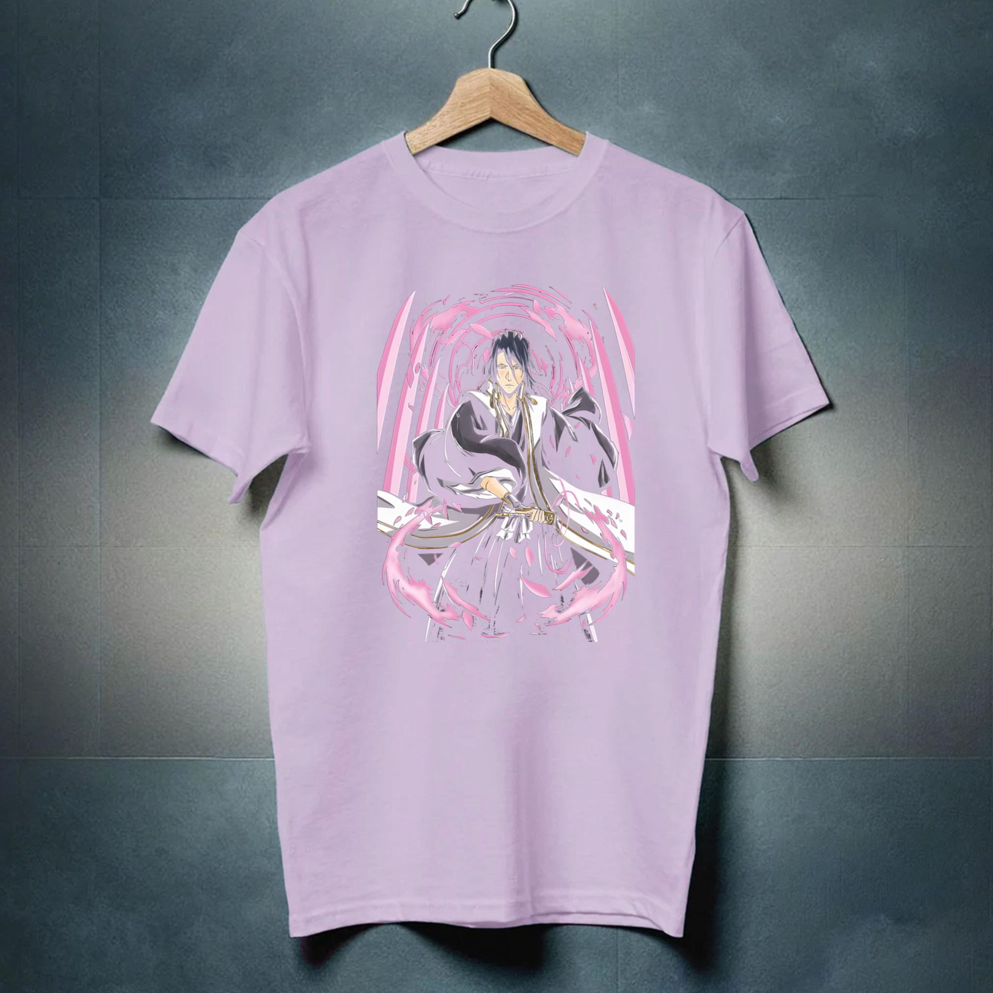 T-Shirt Anime BLEACH - Rukia Kuchiki Pixel Art - Merch Officiel - Coupe Classique