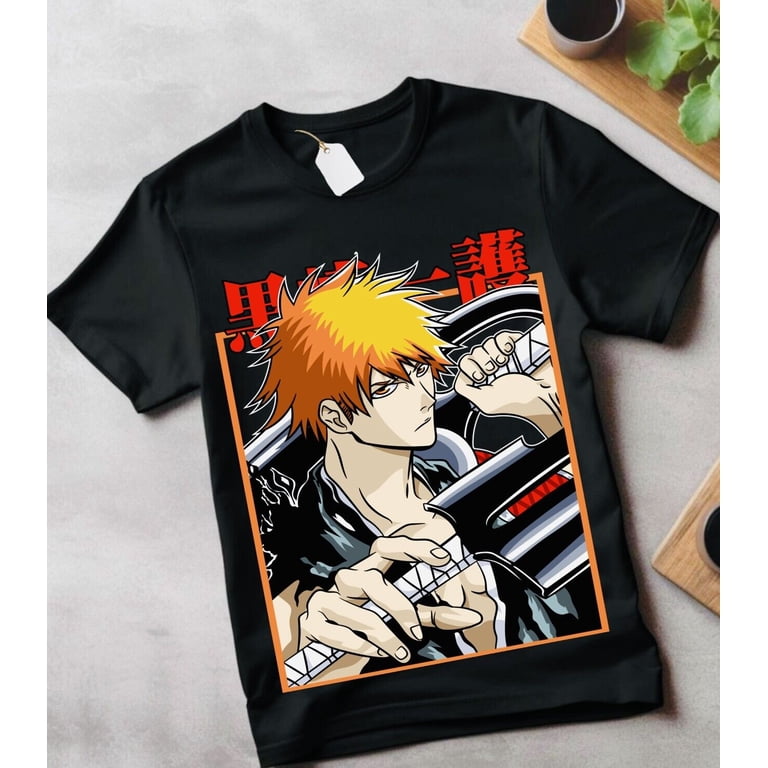 Byakuya Kuchiki T-Shirt Bleach Shirt Manga Strip Anime Graphic Tee
