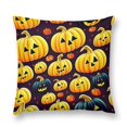 Bybiment 1 Pack Plush Throw Pillow Cover, Halloween Cute Festive