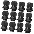 thumbnail image 1 of Bybiment 12 Units 3/4" NPT Cable Glands - IP68 Electrical Connectors, Nylon Cord Grips Strain for Electrical Box Application, 1 of 7