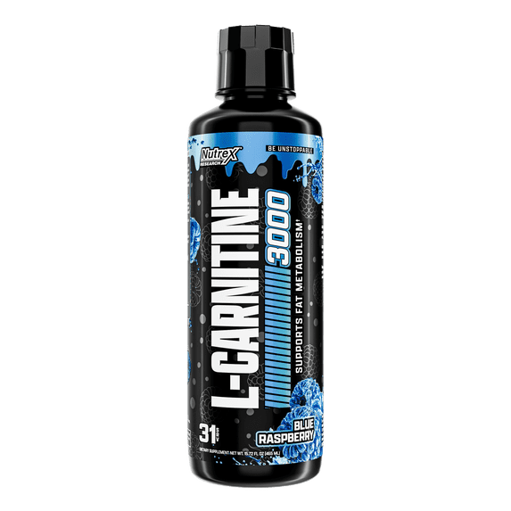 Nutrex Research Liquid Carnitine 3000 Blue Raspberry