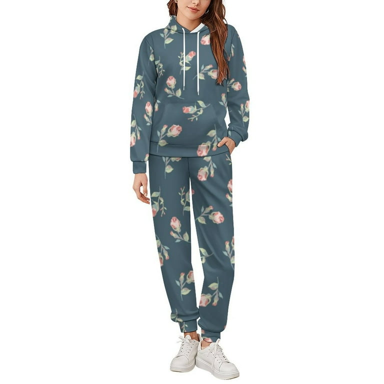 Flower sweatsuit outlet