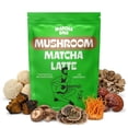 thumbnail image 1 of MatchaDNA Matcha Mushroom Latte Powder 5.3oz Bag. Adaptogenic Mushroom Matcha Powder Blend, 1 of 7