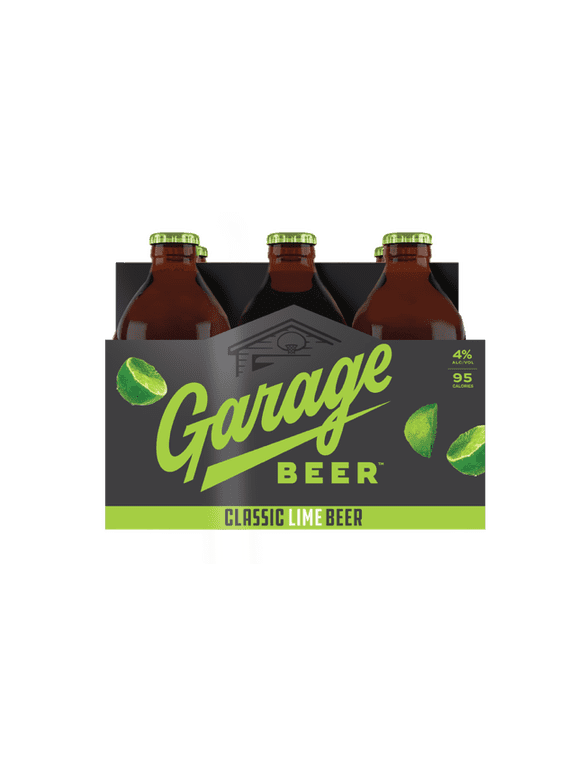 Lime, 6 Pack, 12 fl oz Glass Bottles, 4% ABV