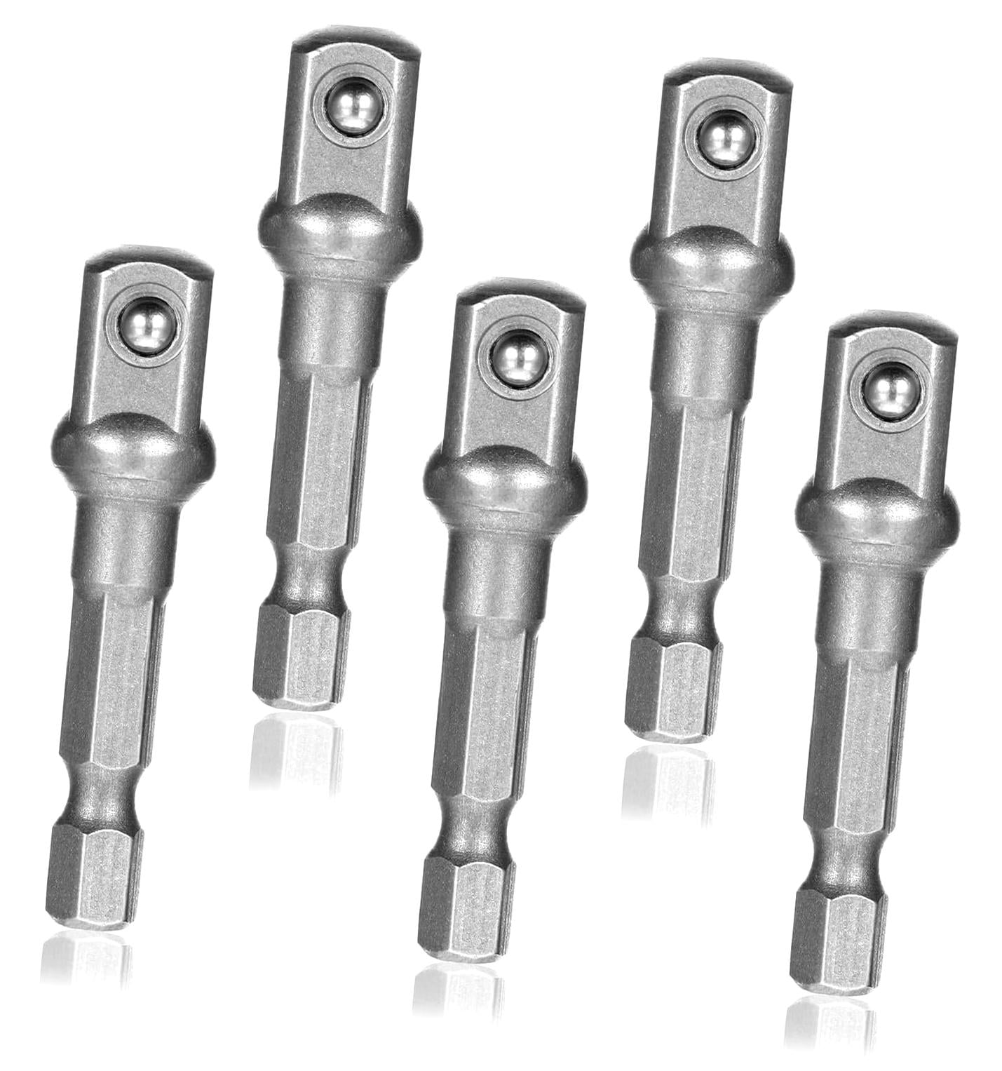 Bybiment 5-Piece 3/8" Impact Socket Adapter Collection, featuring 3/8 ...