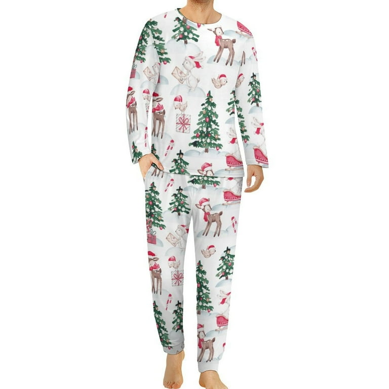 Christmas Forest Animals Pajama Set Christmas Forest Animals Pajama Set