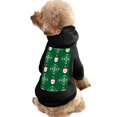Bybiment Dog Hoodie Soft Cat Clothes, Christmas Merry Happy New Year