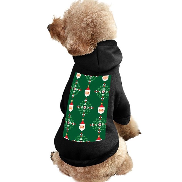 Bybiment Dog Hoodie Soft Cat Clothes, Christmas Merry Happy New Year