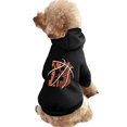 Bybiment Dog Hoodie Soft Cat Clothes, Theme Basketball Graphics Pet
