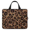 Bybiment Laptop Bag 10 Inch, Pattern Animal Leopard Waterproof Portable
