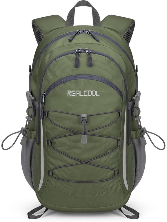 Hiking Backpack for Men Women,20L Lightweight Waterproof Travel Camping Backpack Hiking Daypack for Cycling Running Army Green