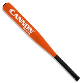 Cannon Sports Foam Baseball Softball Bat - 29-Inch Padded Training Bat with Strong Poly-Core – Soft Foam Practice Bat (Orange, 1 Bat)