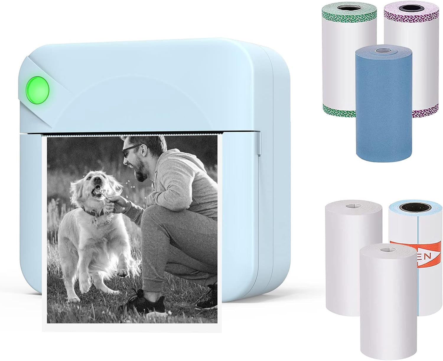 Walmart Photo Printer Machine Bybiment Pocket Printer BAISHUN Wireless Bluetooth Thermal Photo for ...