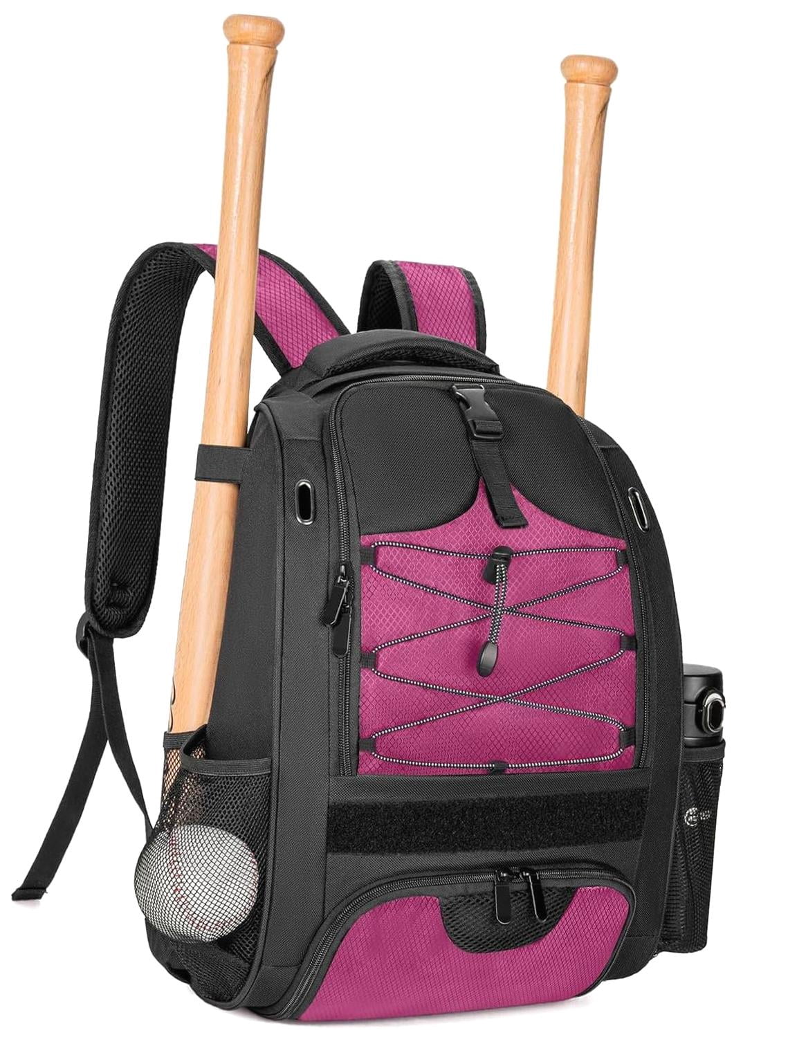 Pitching Backpack Bybiment Youth Baseball Backpack, designed to hold Glove, Bat, Helmet ...
