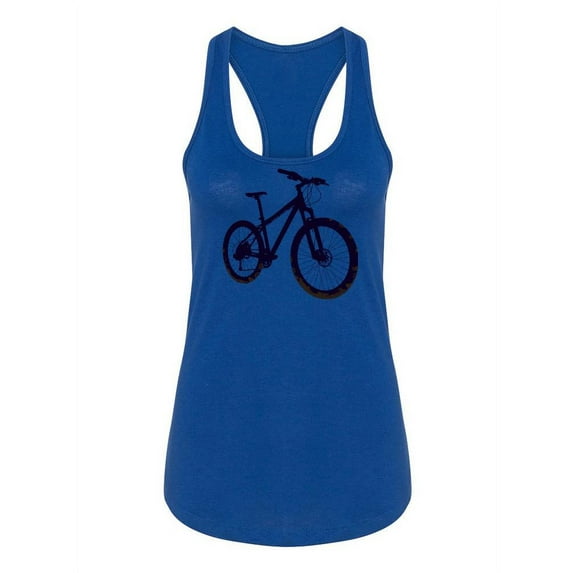Bycicle Shadow Racerback Tank Women -SPIdeals Designs, Female Medium