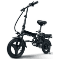 thumbnail image 1 of Bycyla Electric Bike for Adults,500W Brushless Motor Ebike with 48V 12Ah Removable Battery,14" Folding Ebike, Multi-Shock Absorption,Commuter Electric Bicycle,UL2849, 1 of 8