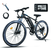 Bycyla Electric Bike for Adults,750W Motor,20 MPH Folding Ebike,26" Adult Electric Bicycles with Multi-Shock Absorption,48V 12Ah Removable Battery,UL 2849,Commuter Electric Bicycle,class2