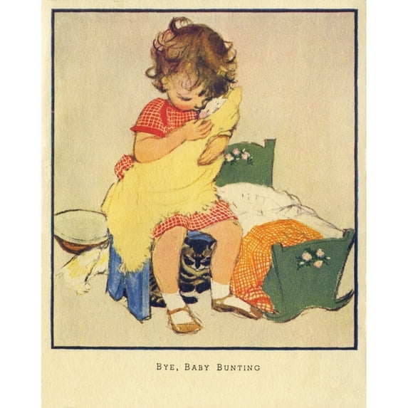 Bye Baby Bunting Poster Print By Mary Evans Picture Library Peter & Dawn Cope Collection (18 X 24)