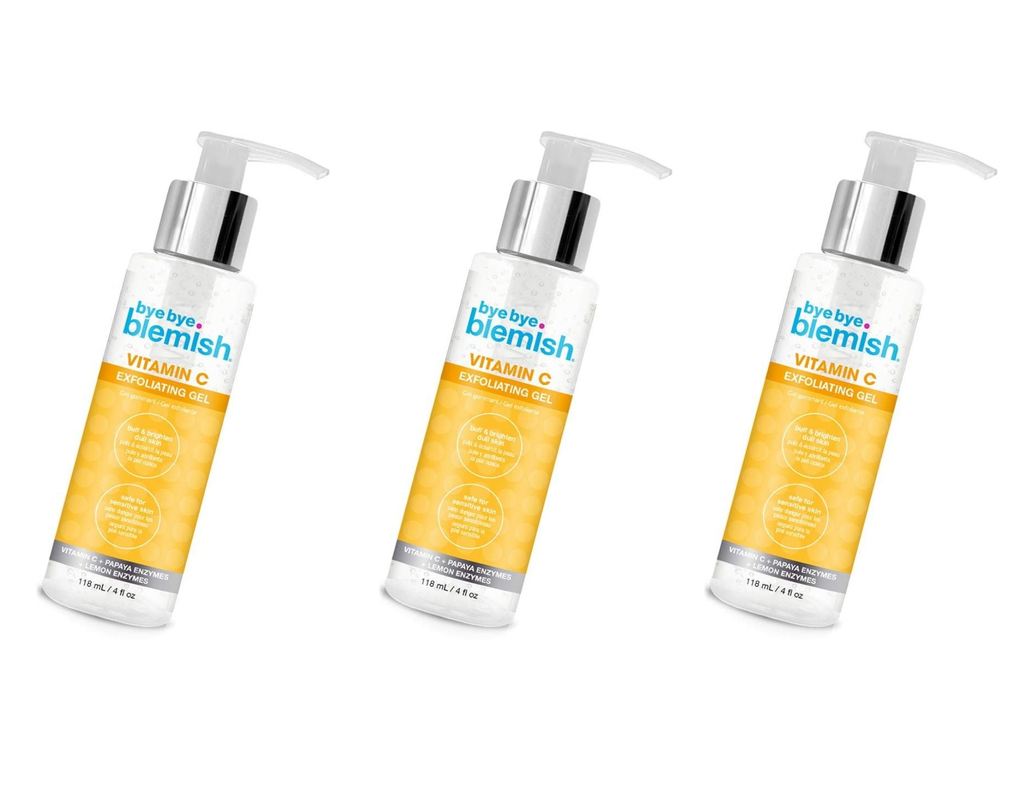 Bye Bye Blemish Vitamin C Gel Exfoliator x 3