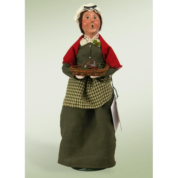 Byers' Choice Mrs. Cratchit Caroler Figurine #2112A from A Christmas Carol
