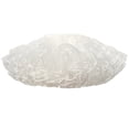 Byfri Crinoline Puffy Mini Skirt Organza Bubble Petticoat White 58-80cm ...