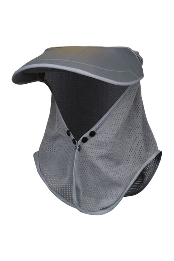 Hard Hat Sun Shade Mesh Neck Shield Visor for Construction Outdoor Work 40x30x14cm