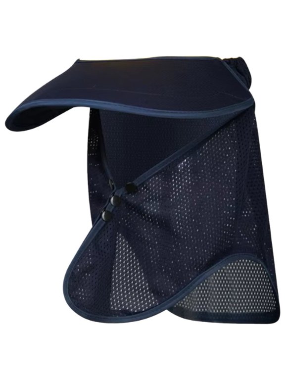 Hard Hat Sun Shade Mesh Neck Shield Visor for Construction Outdoor Work 40x30x14cm