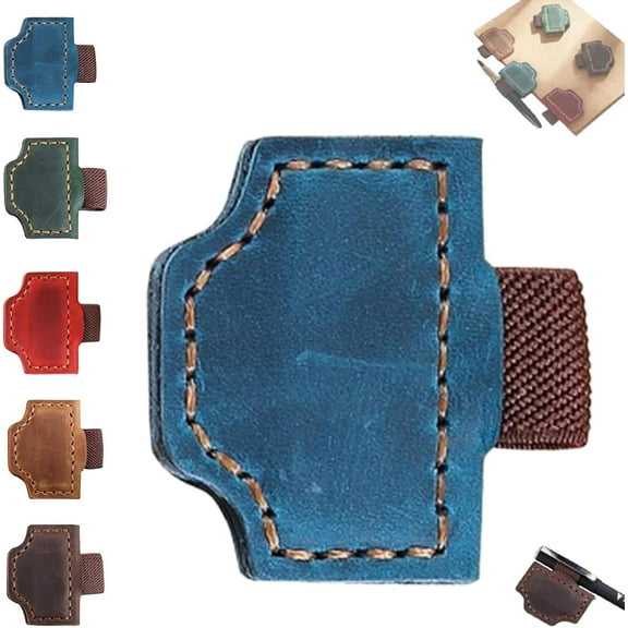 Bygonemark, Bygone Mark Bookmark with Pen Holder, 2025 New Personalized Magnetic Leather Pen Holder Bookmark,Custom Leather Magnetic Bookmarks Pen Holder