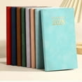 Byikun 2025 English Calendar Leather Notebook, A 365Day Luxurious Time