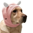 thumbnail image 1 of Byikun Dog Ear Muffs Noise Protection, Winter Neck and Ear Warmer Hood for Pet, Dogs Stress & Anxiety Relief Hood Warm Dog Knitted Hat, 1 of 7