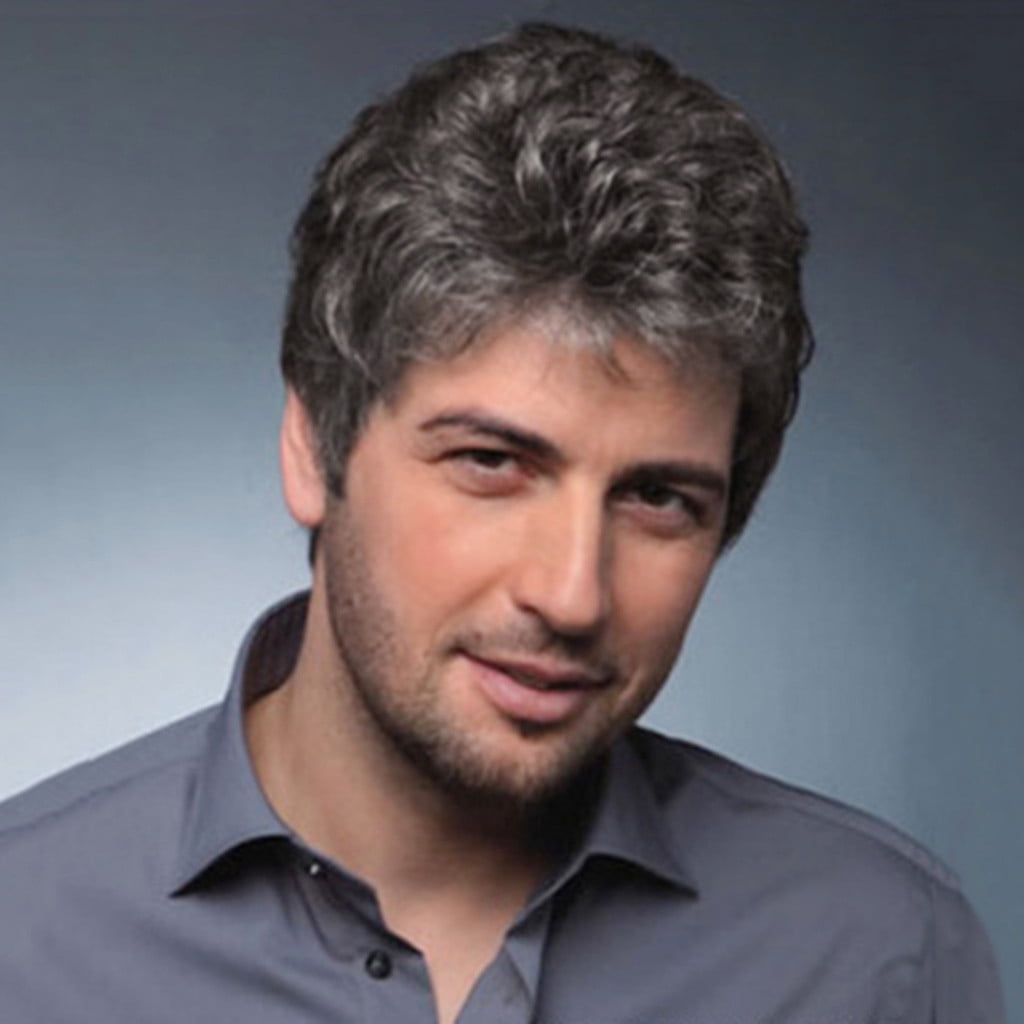 Cyber_Monday Deals! Byikun Handsome Brown Cool Wig 1 Piece High Temperature Heat Synthetic Fiber, 4 Inches Length, Realistic Look, for Boosting Confidence and Style for Men