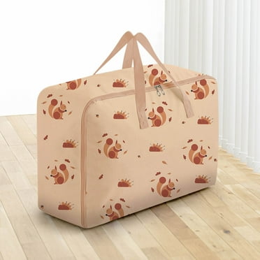 Byikun Storage Bags For Clothes Extra Large Reusable Storage Bags With Strong Handles & Zippers, Heavy Duty Washable Moving Bag, Closet, Underbed Organizer For Bedding, Blanket