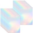 Bylion Transparent Holographic Overlay Lamination Vinyl A4 Size Self