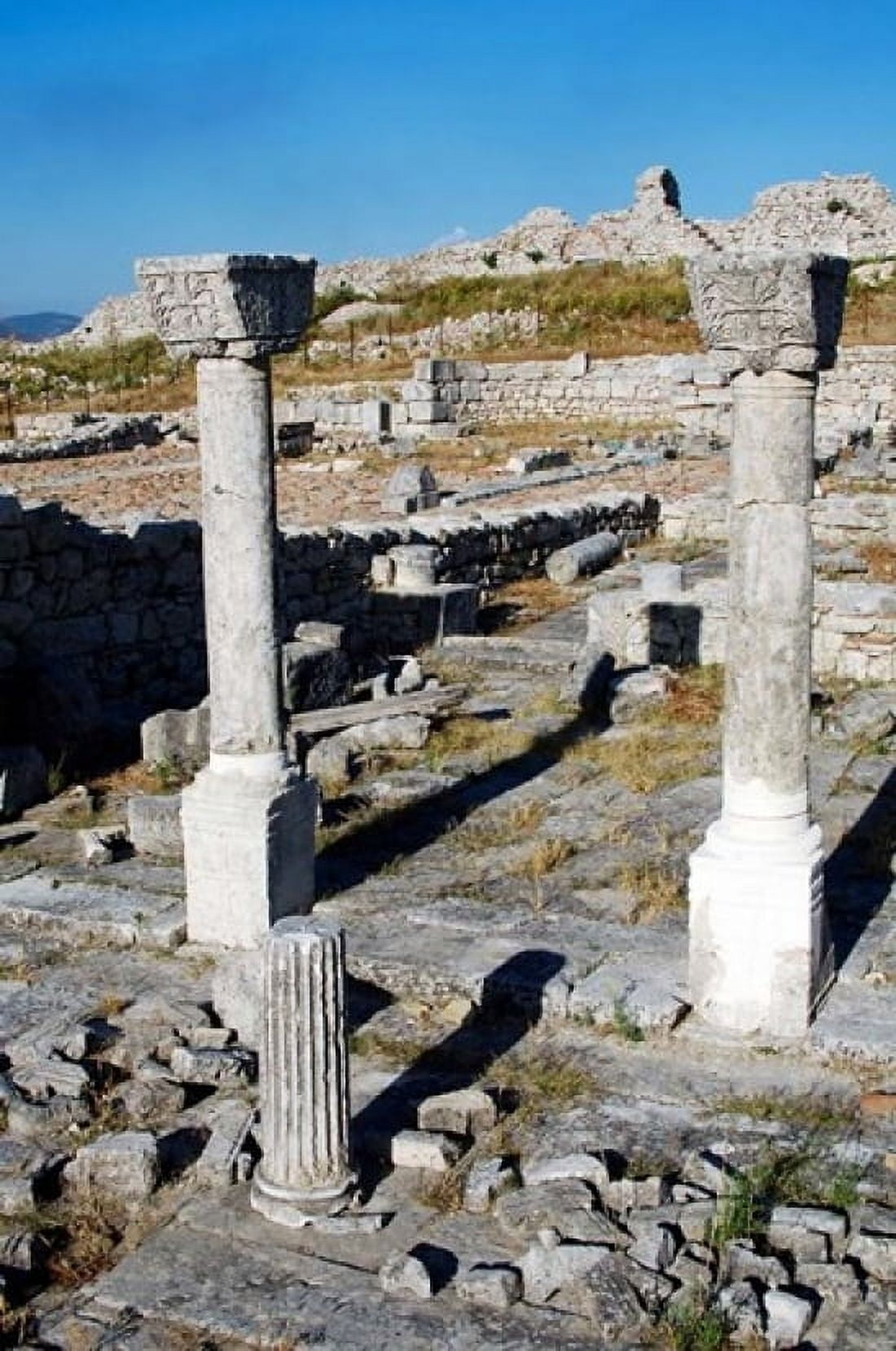 Byllis Archeological Site Canvas Art - Prisma Archivo DanitaDelimont (24 x 36)