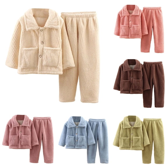 Tick Jacket Byoo Big Boy Corded Loungewear Set Lapel Collar Button Down Jacket ...