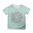 thumbnail image 1 of Byoo Big Boy's Patriotic Fireworks Graphic T Shirts Short Sleeve Crew Neck Loose Fit Tee Shirts Soft Breathable T-Shirts, 1 of 4