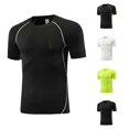 thumbnail image 1 of Byoo Big Boy's Quick‑Dry Compression T‑Shirt Short Sleeve Athletic Summer Tees, 1 of 4