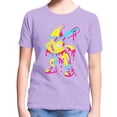thumbnail image 1 of Byoo Big Boys Cool Banana Print T Shirt Short Sleeve Graphic T-Shirt Soft Breathable Neon Kids Top for Kids, 1 of 3