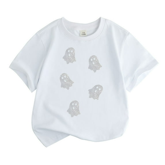 Byoo Big Boys Halloween T-Shirt Short Sleeve Graphic Tee Kids Crew Neck Cotton T-Shirt