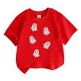 thumbnail image 1 of Byoo Big Boys Halloween T-Shirt Short Sleeve Graphic Tee Kids Crew Neck Cotton T-Shirt, 1 of 4