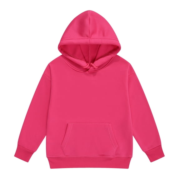 Byoo Big Boys Solid Hoodie Soft Full Sleeve Hoody Pocket Sweatshirt Warm Aactive Oversize Pullover Top