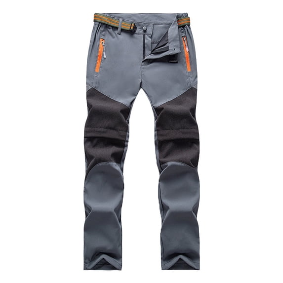 Byoo Big Boys Quick Dry Hiking Pants Zippered Side Pockets Outdoor Adventure Trousers
